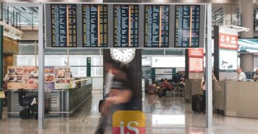 airport luggage departures