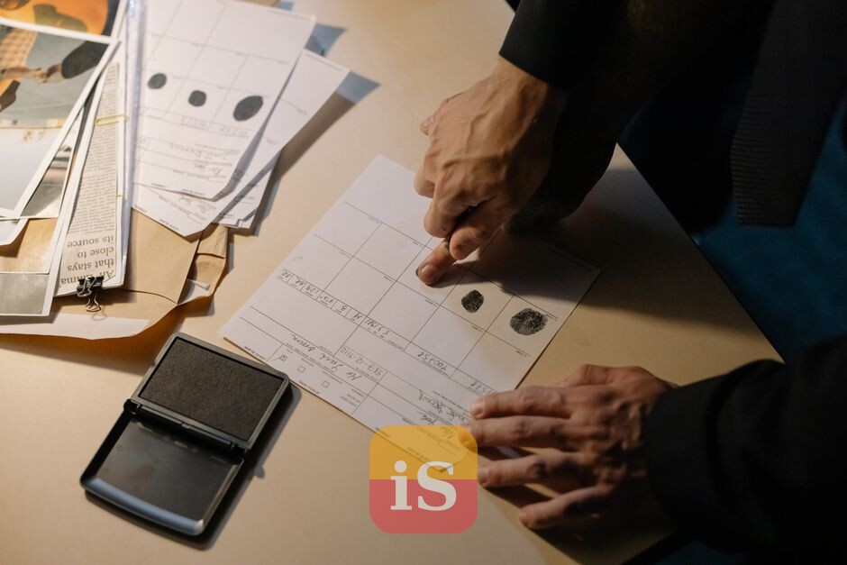 documento identità scrivania