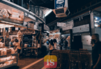 food market stalls