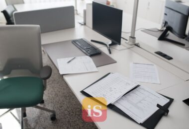 office documents desk paperwork
