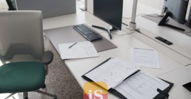 office documents desk paperwork