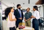 office meeting people