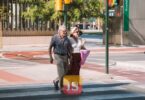 people different ages street
