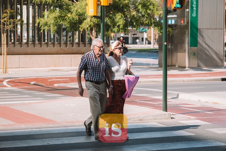 people different ages street