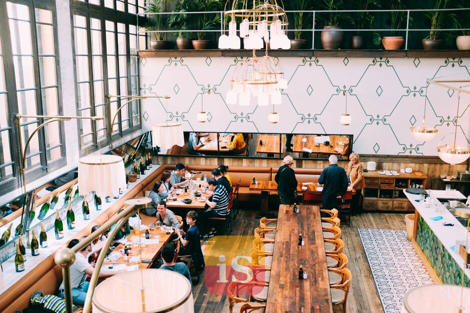restaurant interior tables