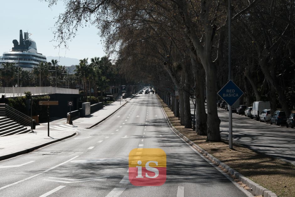 strada spagnola pomeriggio