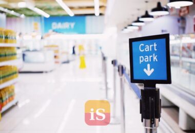 supermarket aisle