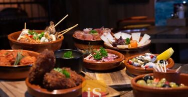 tapas food table