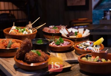 tapas food table