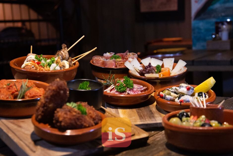 tapas food table