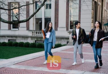 university students campus