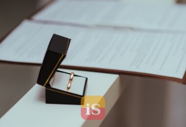 wedding rings documents table
