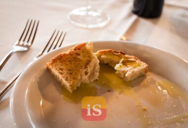 bread olive oil table
