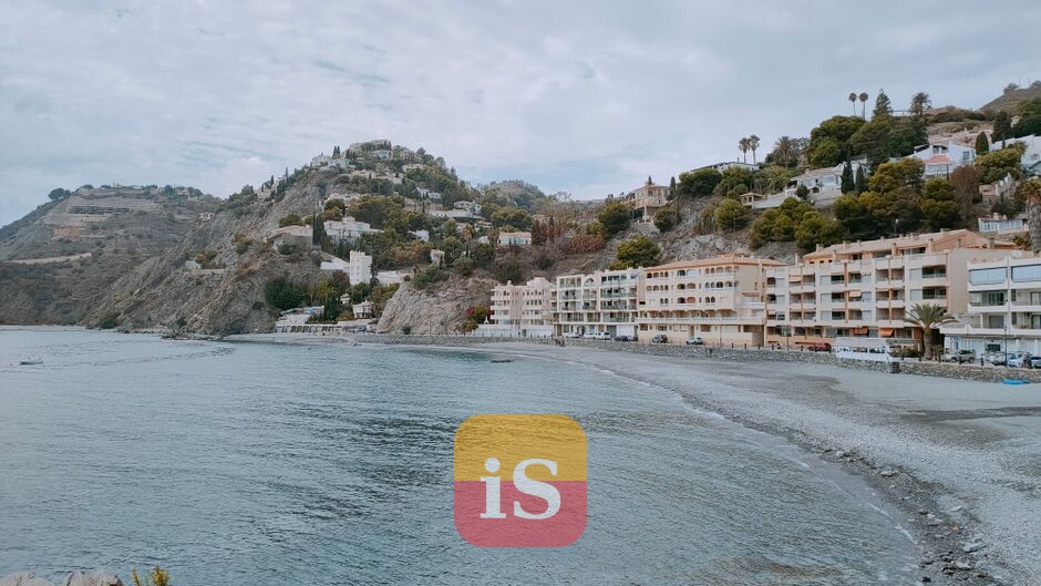 coastal houses sea spain