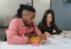 diverse workers office