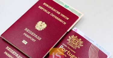 passport documents flag
