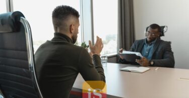 interview office two people