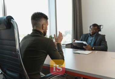 interview office two people